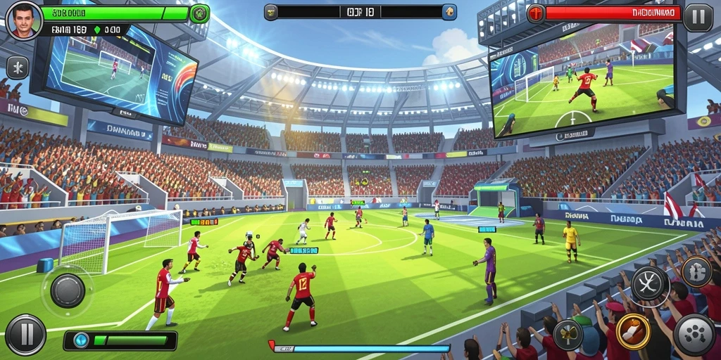 Mode multiplayer yang mengasyikkan untuk bermain bersama.