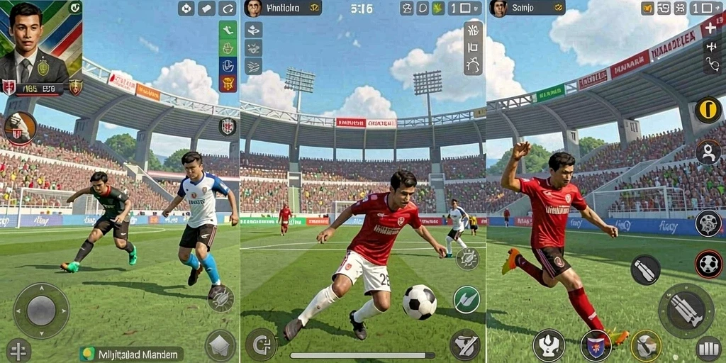 Screenshot menunjukkan level baru yang menantang.
