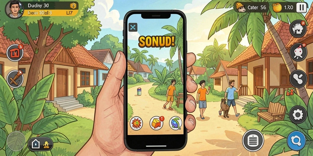 Gameplay seru dengan banyak tantangan menarik.