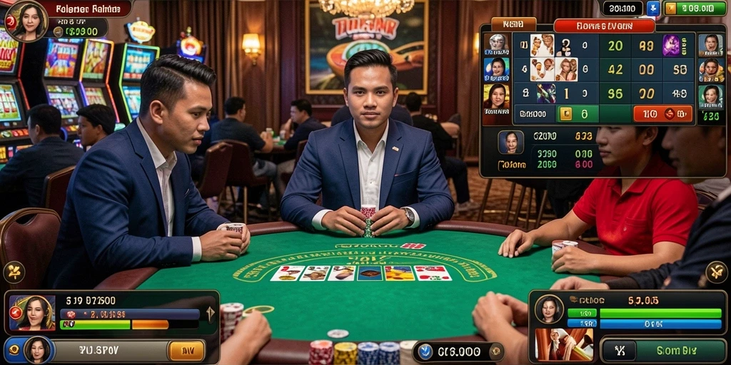 Menu utama GG999 yang interaktif dan menarik.