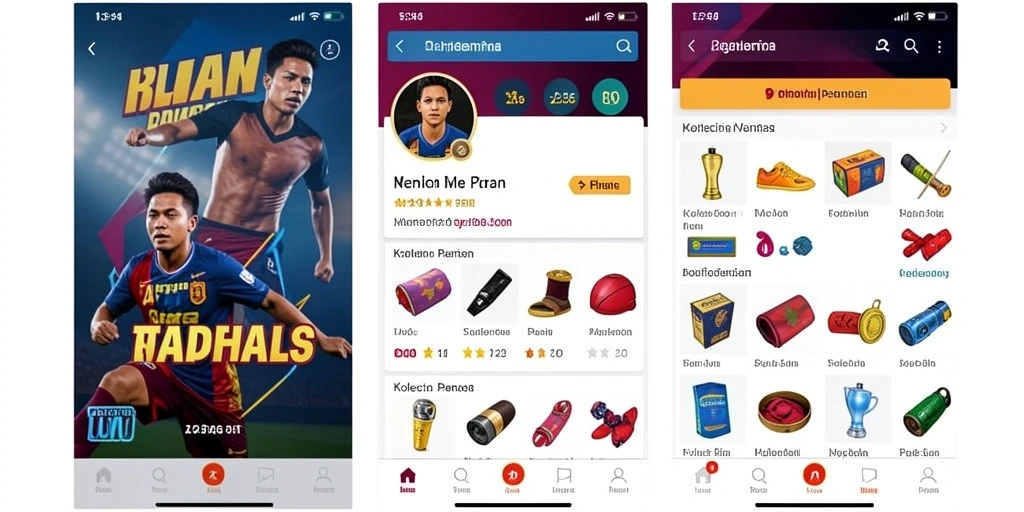 Berbagai karakter unik yang bisa dipilih dan dimainkan.