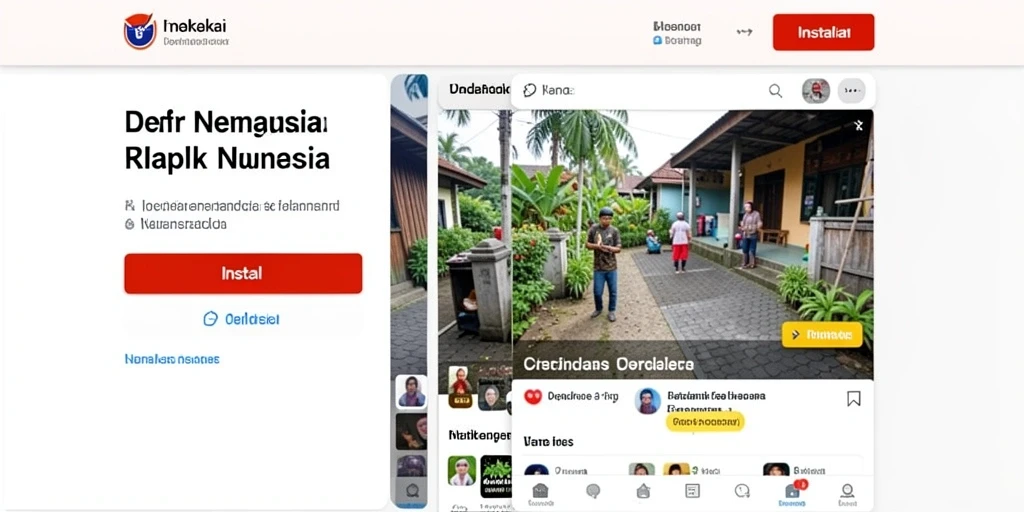 Tampilan antarmuka yang user-friendly dan modern.