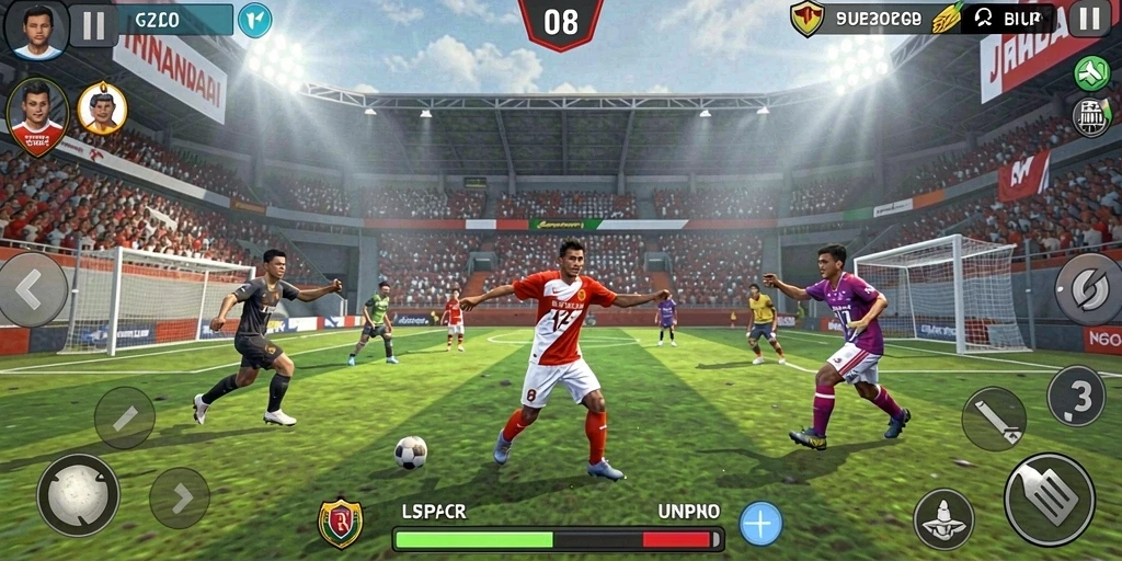 Level-level menantang yang menguji keterampilan pemain.