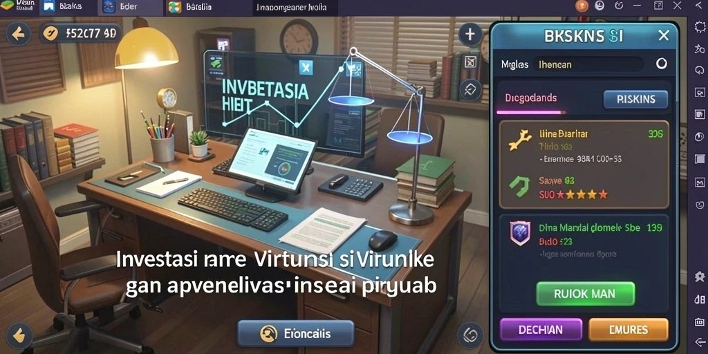 Screenshot memperlihatkan interaksi sosial antara pemain.
