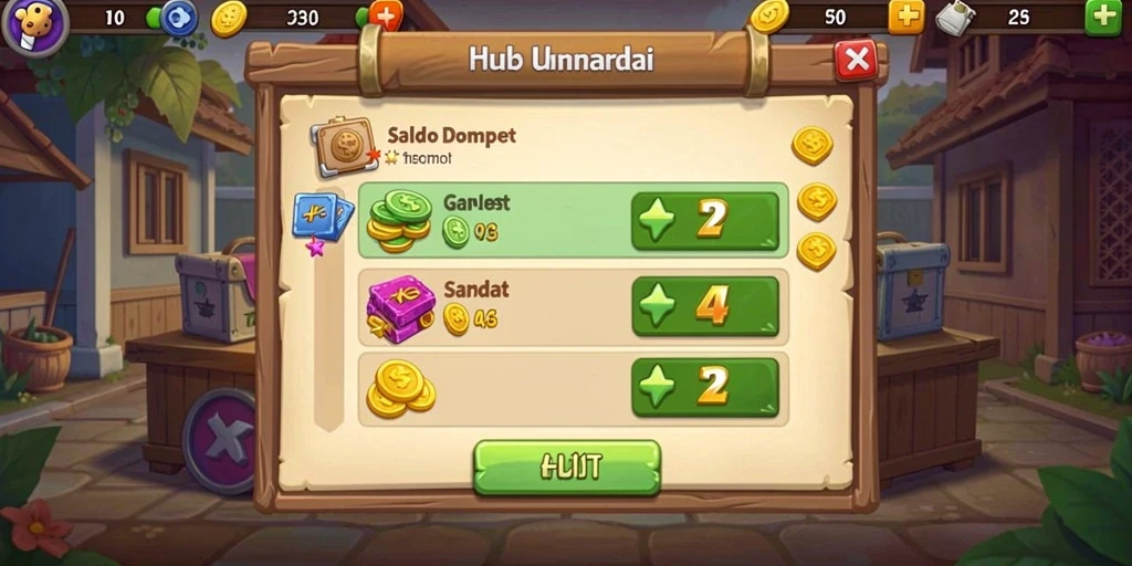 Screenshot ketiga memperlihatkan fitur sosial dengan pemain lain dalam tim.