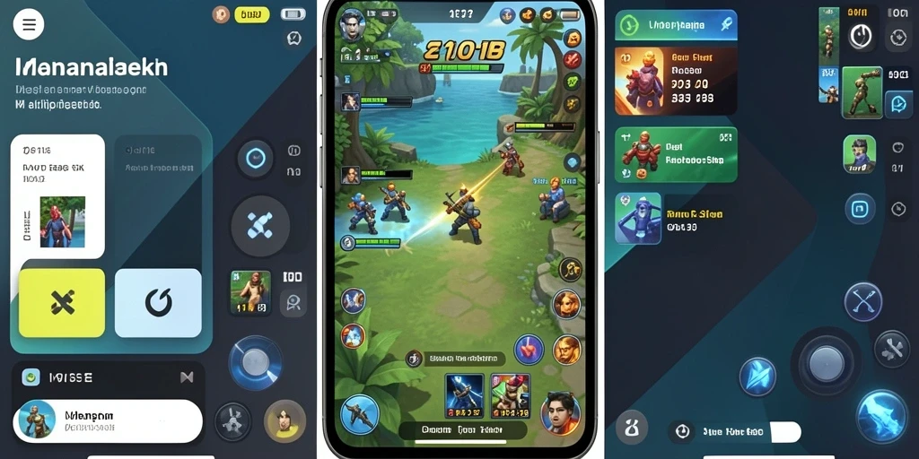 Screenshot memperlihatkan pilihan tema slot yang beragam.