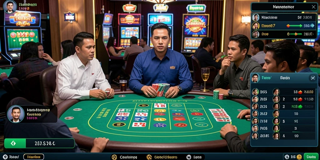 Beragam genre permainan yang tersedia.