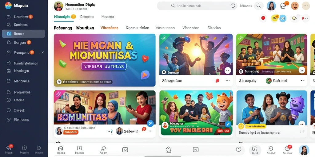 Screenshot ketiga menunjukkan promosi menarik yang sedang berlangsung.