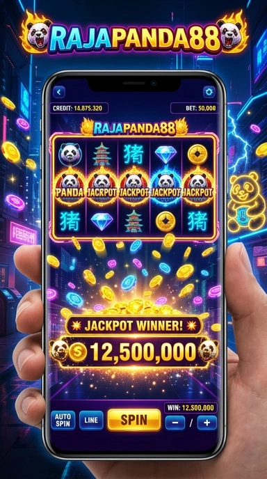 rajapanda88 — layar beranda
